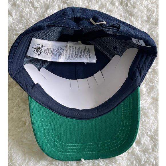 Disney Winnie The Pooh Blue Denim Baseball Cap Hat NEW Adult - Picture 5 of 9